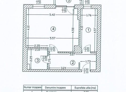 SECTOR 1 | BUCURESTII NOI | METROU | STUDIO DE LUX MOBILAT SI UTILAT