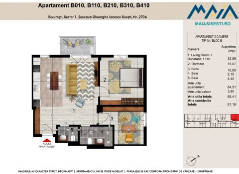2 CAMERE | FINISAJE PREMIUM | BANEASA | METROU STRAULESTI