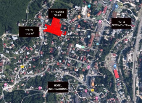 Teren 6550 mp in Sinaia cu PUZ | Oportunitate Investitie