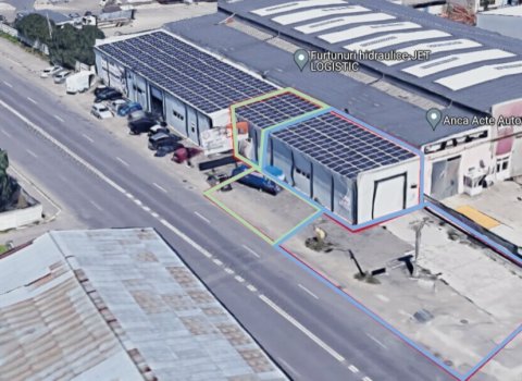 Hala 125 mp + teren 234 | Spatiu Comercial | Pitesti | Strada Depozitelor