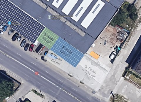 Hala 125 mp + teren 234 | Spatiu Comercial | Pitesti | Strada Depozitelor