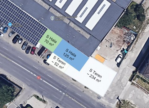 Hala 125 mp + teren 234 | Spatiu Comercial | Pitesti | Strada Depozitelor