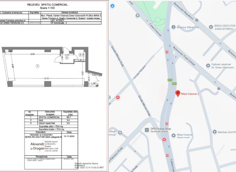 Spatiu Comercial de inchiriat | Pitesti, Central | Birouri | Cabinet Medical | Showroom